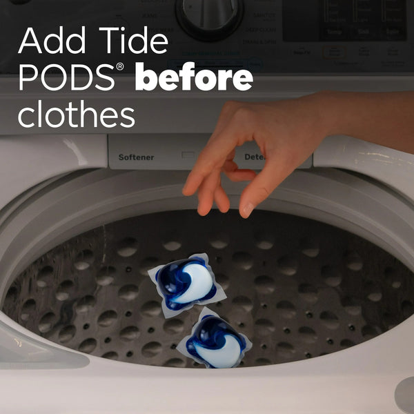 Pods Liquid Laundry Detergent Pacs, Original Scent - 1 pack - 16 Count - plus 3 My Outlet Mall Resealable Storage Pouches