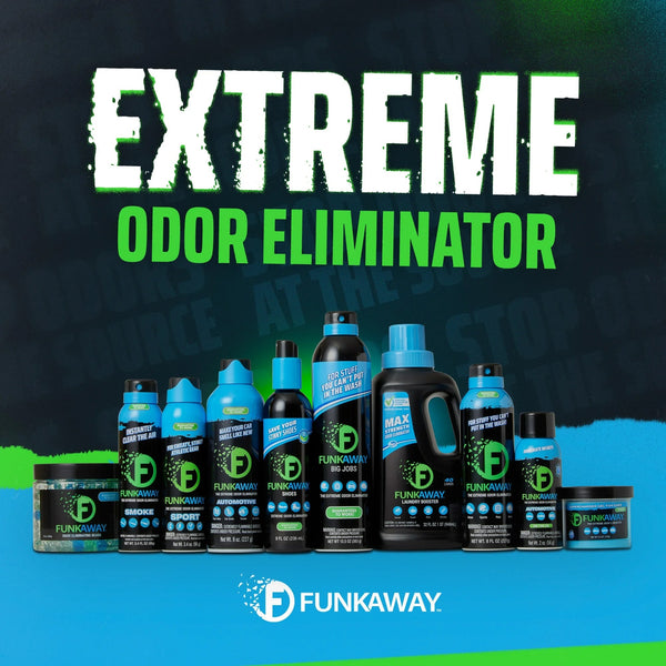 Automotive Aerosol Spray, Extreme Odor Eliminator, Makes Your Car Smell New Again - 1 pack - 8 oz per pack - plus 3 My Outlet Mall Resealable Storage Pouches