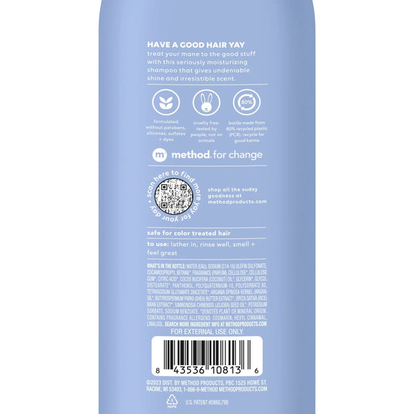 Moisturizing Shampoo, Simply Nourish - 2 packs - 14Fl oz per pack - plus 3 My Outlet Mall Resealable Storage Pouches