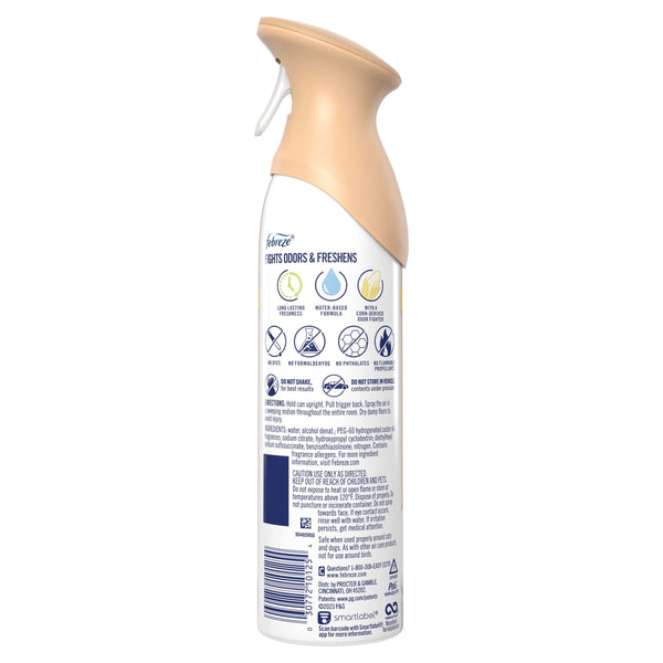 Air Mist Sooth & Restore Air Freshener, Whipped Warm Sugar - 3 packs - 8.8 oz per pack - plus 3 My Outlet Mall Resealable Storage Pouches