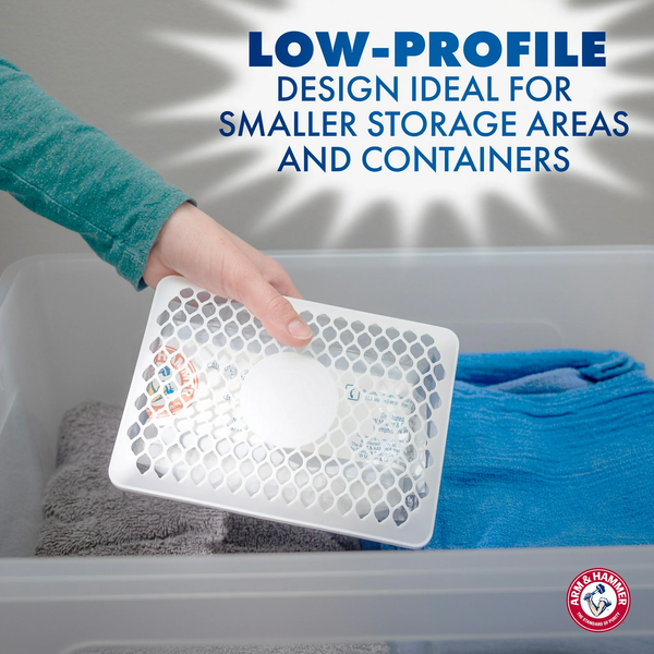 Storage Moisture Absorber and Odor Eliminator -  2 packs - 10.5 oz per pack plus 3 My Outlet Mall Resealable Storage Pouches