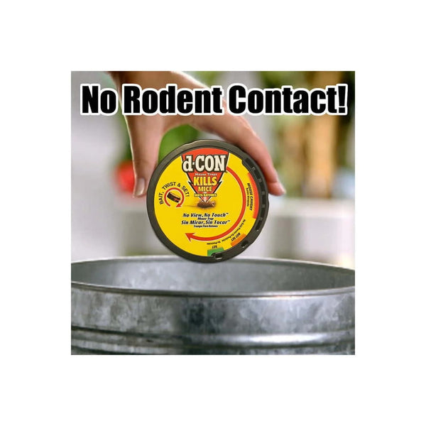 No View, No Touch Covered Mouse Trap - 1 pack - plus 3 My Outlet Mall Resealable Storage Pouches