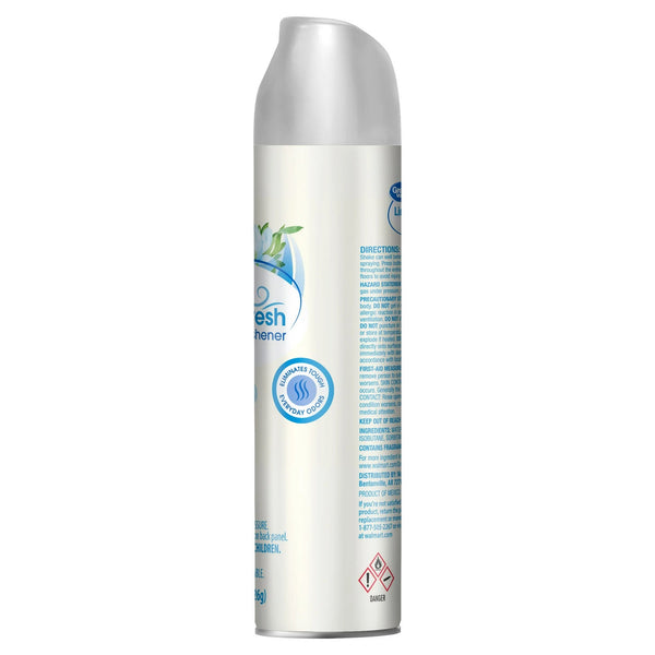Aerosol Air Freshener, Linen Fresh - 3 packs - 8 oz per pack - plus 3 My Outlet Mall Resealable Storage Pouches