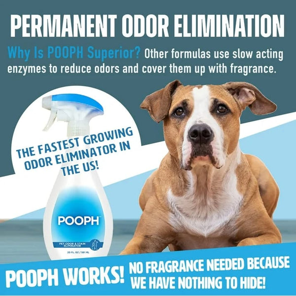 Pet Odor and Stain Eliminator - 1 pack - 20 fl oz per pack - plus 3 My Outlet Mall Resealable Storage Pouches