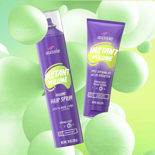 Instant Volume Mousse, 24-Hour Volume Mousse - 2 packs - 6 oz per pack - plus 3 My Outlet Mall Resealable Storage Pouches