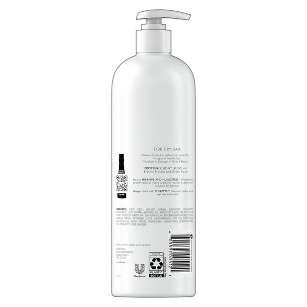 Humectress Moisture Daily Conditioner for Dry Hair with Pump - 3 packs - 16.5 oz per pack - plus 3 My Outlet Mall Resealable Storage Pouches