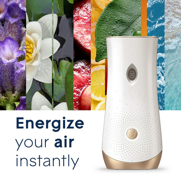 Automatic Spray Holder, Battery-Operated Air Freshener Spray - 1 pack - 10.2 oz per pack - plus 3 My Outlet Mall Resealable Storage Pouches