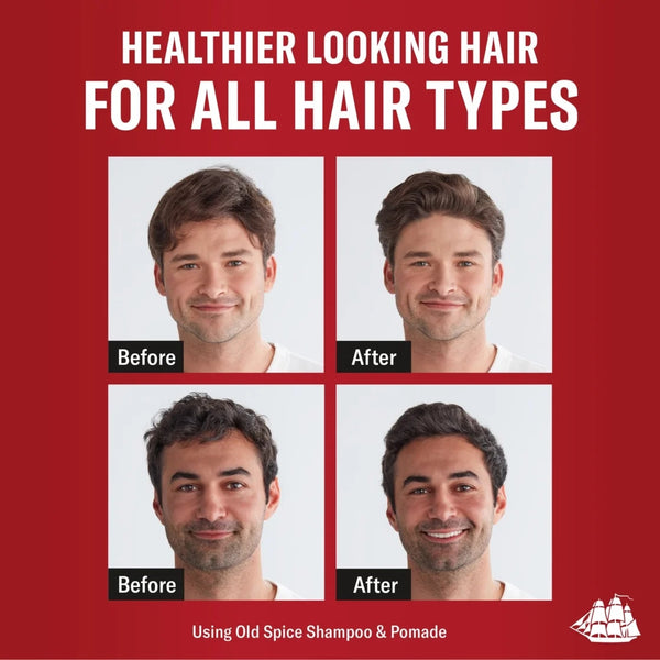 Men's 2-in-1 Shampoo and Conditioner, All Hair Types, Swagger - 1 pack - 13.5Fl oz per pack - plus 3 My Outlet Mall Resealable Storage Pouches