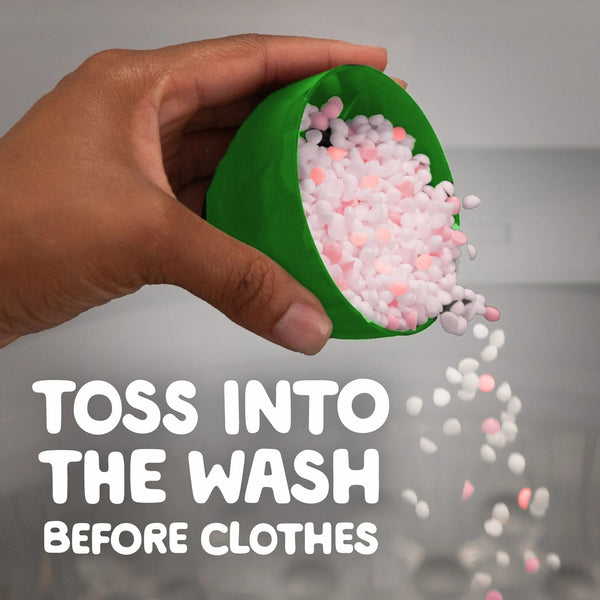 Tango 2-in-1 Dual Scent In-Wash Laundry Scent Booster Beads, Strawberry & Shea Scent - 1 pack - 21.1 oz per pack - plus 3 My Outlet Mall Resealable Storage Pouches