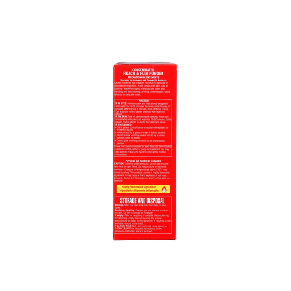 Concentrated Roach and Flea Fogger, Odorless Mess-Free Dry Fog - 1 pack - 4 Count per pack plus 3 My Outlet Mall Resealable Storage Pouches