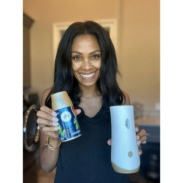 Automatic Spray Refill, Air Freshener, Infused with Essential Oils, Juniper & Teak - 2 packs - 6.2 oz per pack - plus 3 My Outlet Mall Resealable Storage Pouches