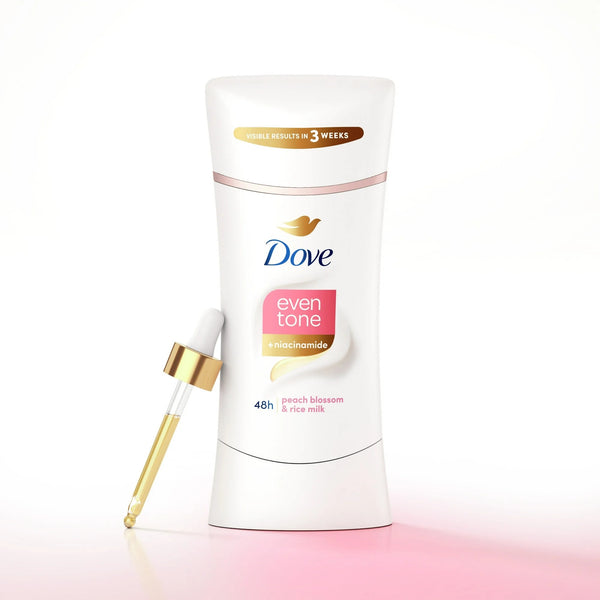 Even Tone Women's Antiperspirant Deodorant Stick Peach Blossom & Rice Milk for All Skin - 1 pack - 2.6 oz per pack - plus 3 My Outlet Mall Resealable Storage Pouches