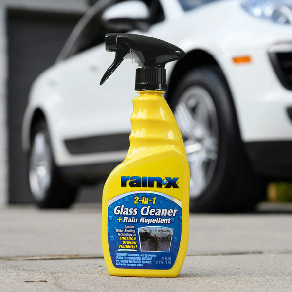 2-in-1 Glass Cleaner & Rain Repellant - 1 pack - 16 oz per pack - plus 3 My Outlet Mall Resealable Storage Pouches