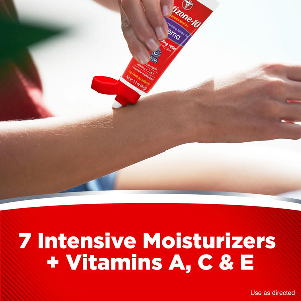 Intensive Healing Eczema Lotion - 1 pack - 3.5 oz per pack - plus 3 My Outlet Mall Resealable Storage Pouches