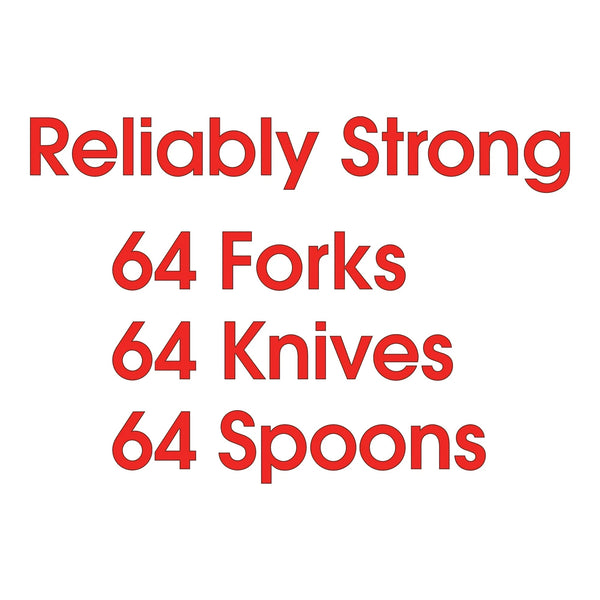 Plastic Everyday Clear Assorted Cutlery - 1 pack - 192 Count per pack - plus 3 My Outlet Mall Resealable Storage Pouches