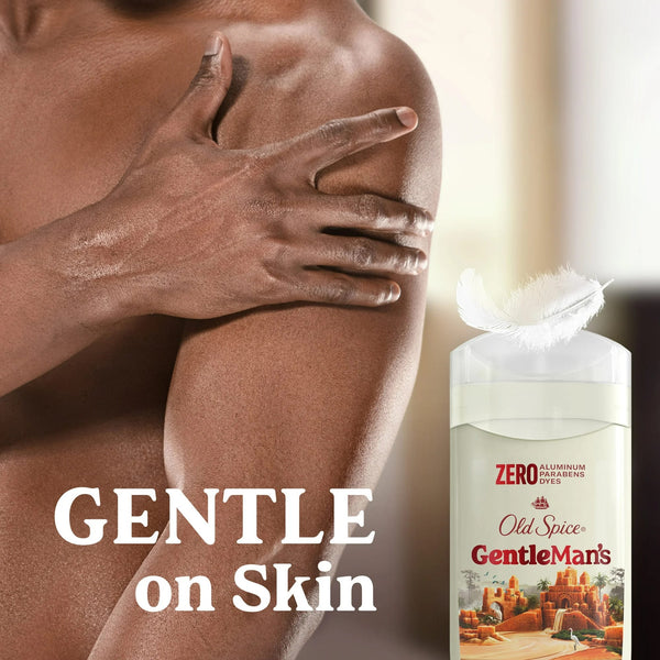 Gentleman's Collection Deodorant Stick for Men, Brown Sugar & Cocoa Butter - 1 pack - 3 oz per pack - plus 3 My Outlet Mall Resealable Storage Pouches