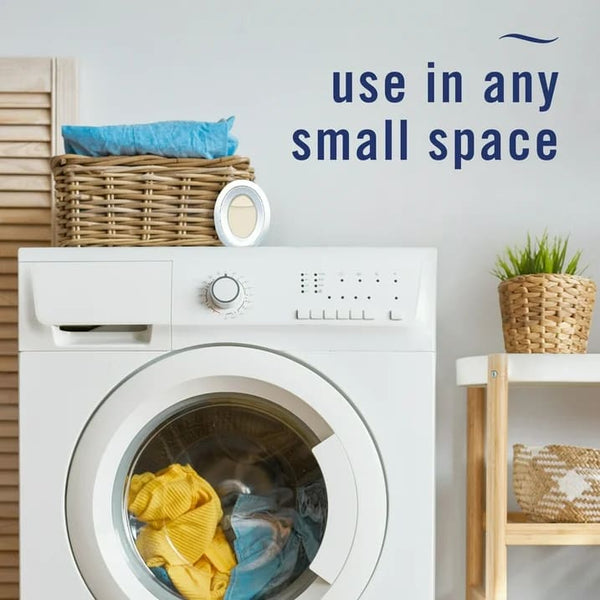 Bathroom Air Freshener, Small Spaces Odor-Fighting, Warm Ocean Breeze - 1 pack - plus 3 My Outlet Mall Resealable Storage Pouches