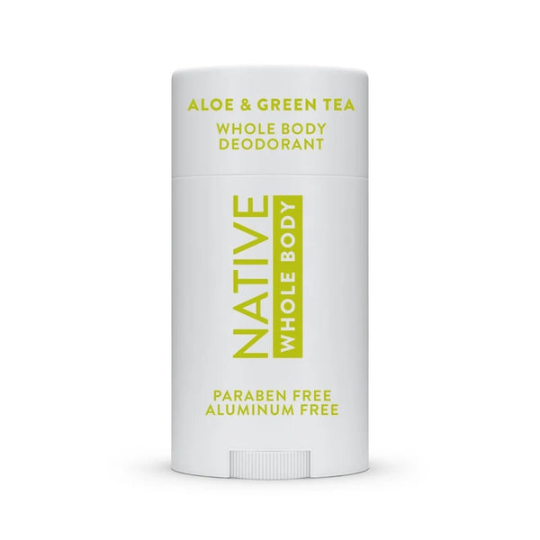 Deodorant, Sensitive, Aluminum Free, Aloe & Green Tea, for Women and Men - 2 packs - 2.65 oz per pack - plus 3 My Outlet Mall Resealable Storage Pouches