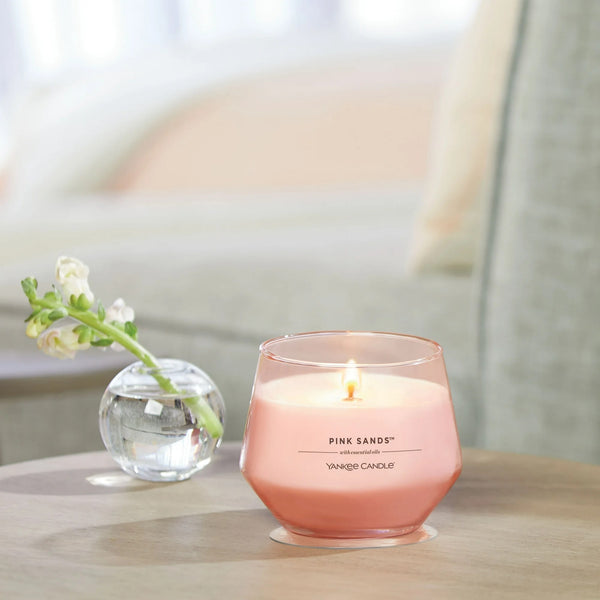 Candle Pink Sands Studio Collection Jar Candle - 3 packs - 10 oz per pack - plus 3 My Outlet Mall Resealable Storage Pouches