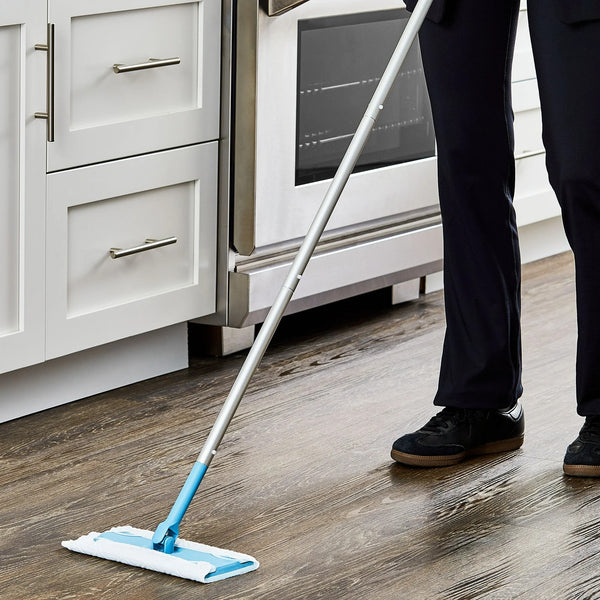 Wet & Dry Mop Sweeper Kit (1 Mop Kit, 10 Pad Refills) - 2 packs - plus 3 My Outlet Mall Resealable Storage Pouches