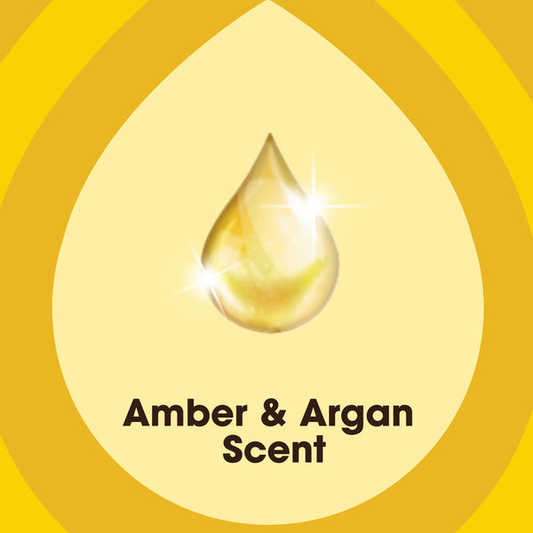 Spray Furniture Polish, Amber and Argan Scent - 2 packs-  9.7 oz per pack - plus 3 My Outlet Mall Resealable Storage Pouches
