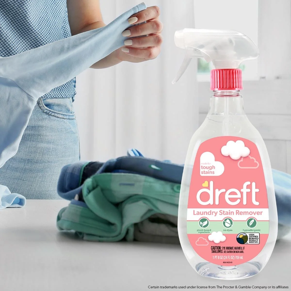 Plant Based Baby Spray and Wash Laundry Stain Remover, Baby Essentials- 3 packs -  24 oz per pack - plus 3 My Outlet Mall Resealable Storage Pouches