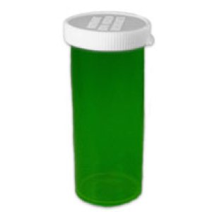 Five Star Supplies Vials Snap Cap 30Dram (DS) Green