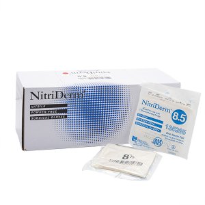 NitriDerm Nitrile Powder-Free Surgical Gloves 8.5 Size