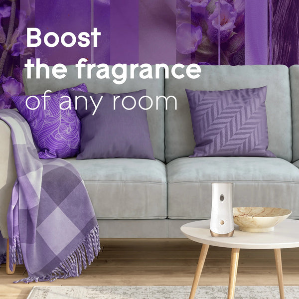 Automatic Spray Refills, Air Freshener, Infused with Essential Oils, Lavender & Vanilla - 2 packs - 2 count per pack - plus 3 My Outlet Mall Resealable Storage Pouches
