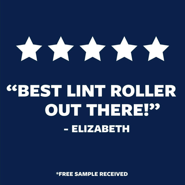 Everyday Clean Lint Roller 100 Sheets - 3 packs - plus 3 My Outlet Mall Resealable Storage Pouches