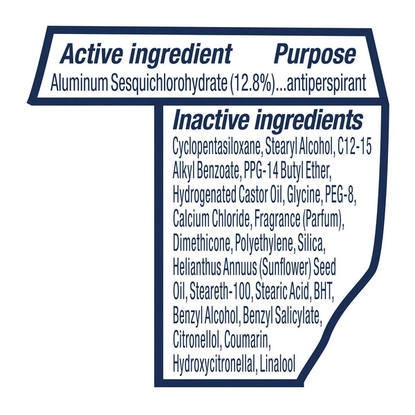 Advanced Care Women's Antiperspirant Deodorant Stick Lavender Fresh - 1 pack - 2.6 oz per pack - plus 3 My Outlet Mall Resealable Storage Pouches