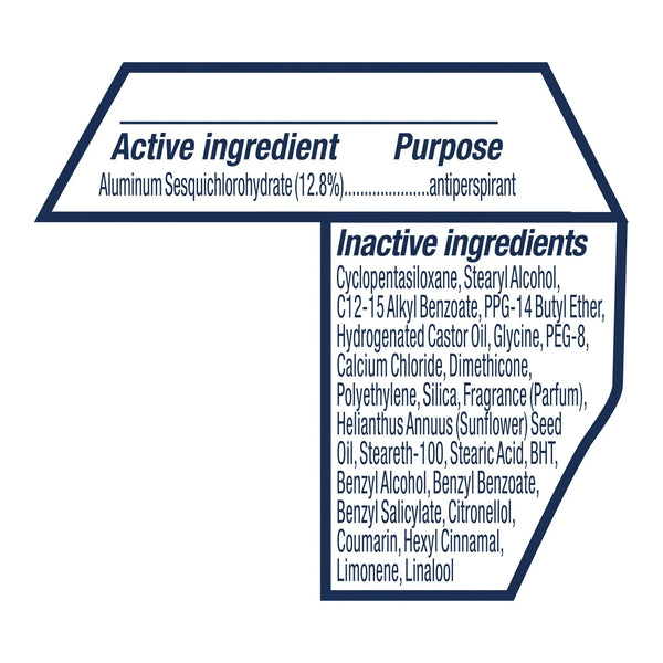 Advanced Care Antiperspirant Deodorant Stick for Women Shea Butter - 3 packs - 2.6 oz per pack - plus 3 My Outlet Mall Resealable Storage Pouches