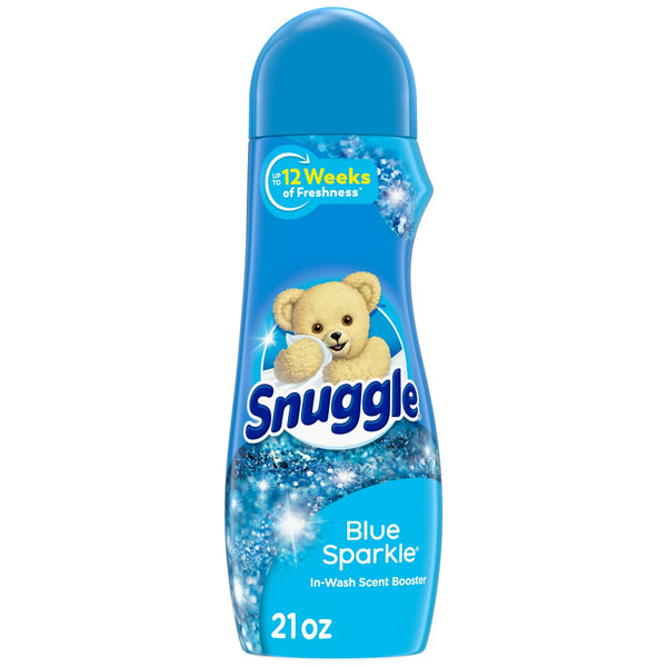 In Wash Laundry Scent Booster Crystals Blue Sparkle- 1 pack - 21 oz per pack - plus 3 My Outlet Mall Resealable Storage Pouches