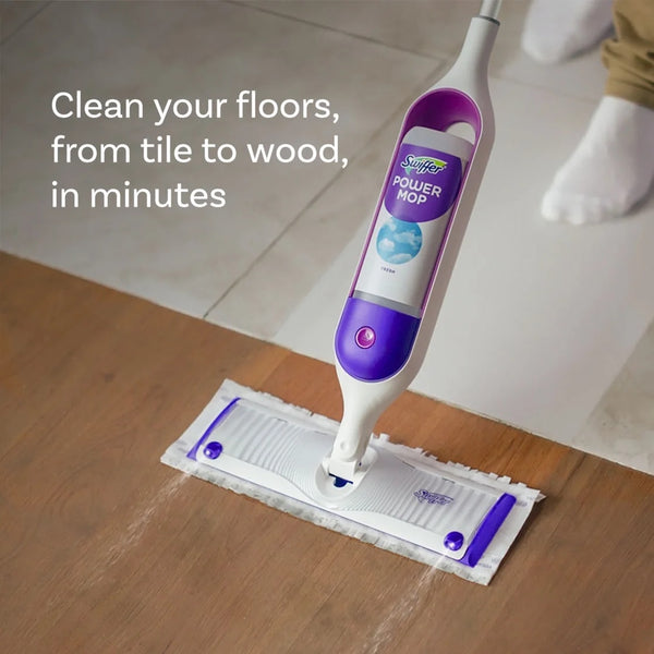 Power Mop Refill Solution, Tile, Vinyl, Laminate, Wood, Floor Cleaner, Fresh - 1 pack - 25.3 fl oz per pack - plus 3 My Outlet Mall Resealable Storage Pouches