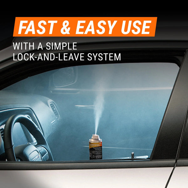 Fresh Fx Rapid Odor Eliminator New Car Scent - 1 pack - 1.5 oz per pack - plus 3 My Outlet Mall Resealable Storage Pouches