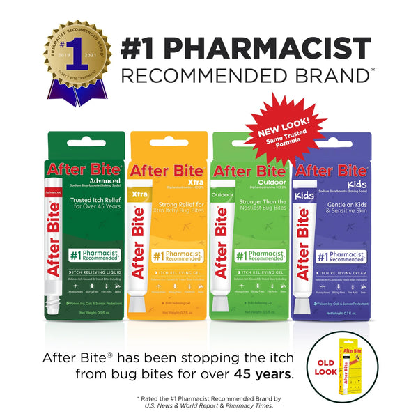 Xtra Anti-Itch Diphenhydramine HCl 2% Gel - 1 pack - 0.7oz per pack - plus 3 My Outlet Mall Resealable Storage Pouches