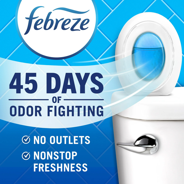 Bathroom Air Freshener, Small Spaces Odor-Fighting Georgia Peach Orchard -  2 packs - 2 count per pack plus 3 My Outlet Mall Resealable Storage Pouches