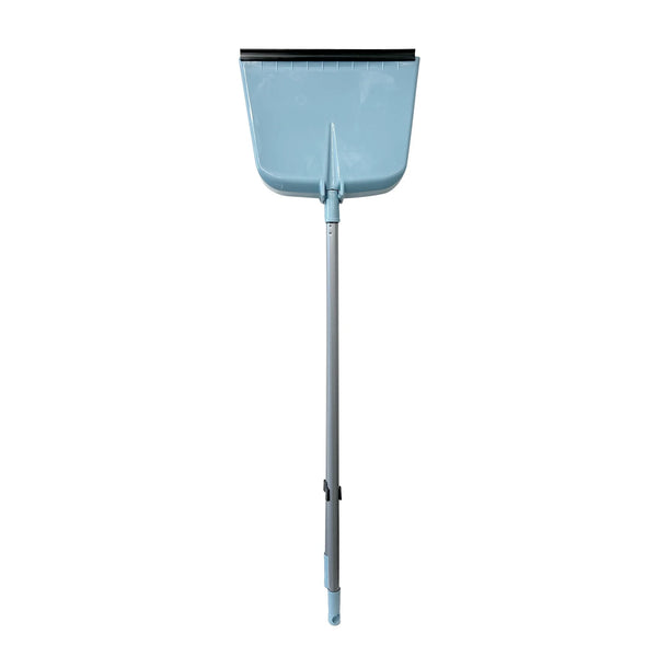 Lobby Broom and Dustpan Set, 2.75" x 11.81" x 41", Blue - 2 packs - plus 3 My Outlet Mall Resealable Storage Pouches