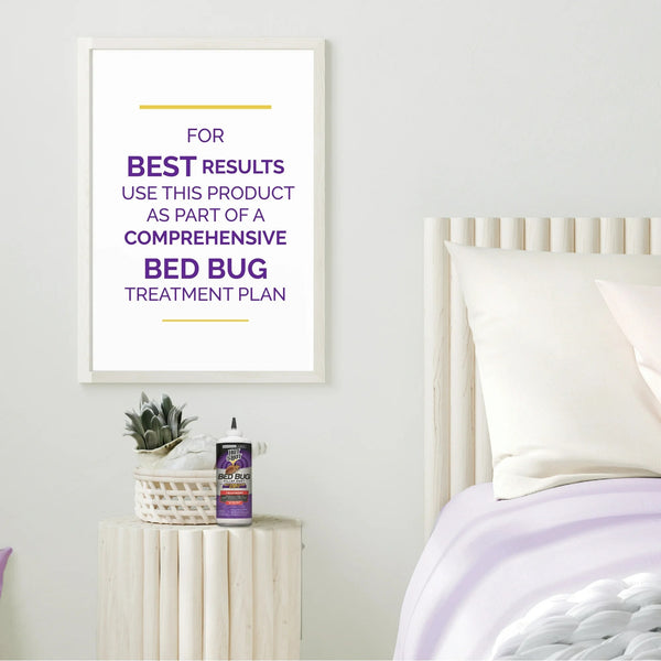 Bed Bug Killer Dust with Diatomaceous Earth, Treatment for Bed Bugs - 1 pack - 8 oz per pack - plus 3 My Outlet Mall Resealable Storage Pouches