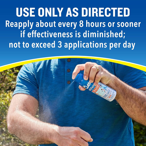 All Family Insect Repellent Deet-Free Lightweight Repels Mosquitoes Ticks up to 8 Hr - 2 packs - 4 oz per pack - plus 3 My Outlet Mall Resealable Storage Pouches