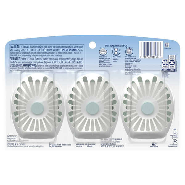 Small Spaces Air Freshener, Odor-Fighting, Gain Original - 1 pack - 3 Count per pack - plus 3 My Outlet Mall Resealable Storage Pouches