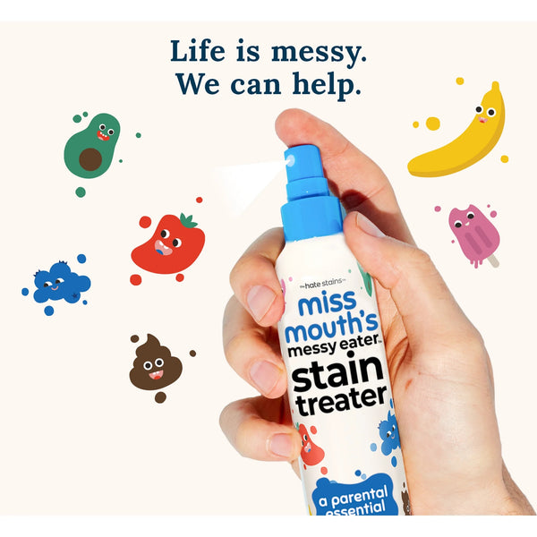 Messy Eater Stain Remover Spray Bottle - 1 pack - 4 oz per pack - plus 3 My Outlet Mall Resealable Storage Pouches