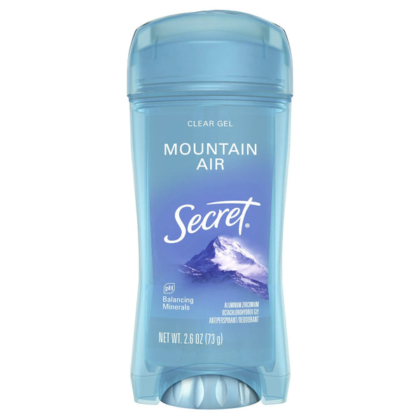 Fresh Clear Gel Antiperspirant Deodorant for Women, Mountain Air Scent - 1 pack - 2.6 oz per pack - plus 3 My Outlet Mall Resealable Storage Pouches