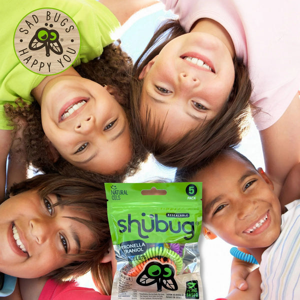 Citronella and Geraniol Coil Bracelet Band Insect Repellant, Multi-Color, Deet Free - 3 packs - 5 Count - plus 3 My Outlet Mall Resealable Storage Pouches