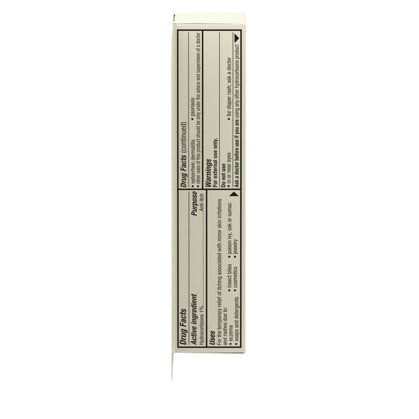 Maximum Strength 1% Hydrocortisone Anti-Itch Cream, Triple Oat - 1 pack - plus 3 My Outlet Mall Resealable Storage Pouches