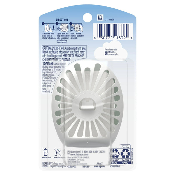 Bathroom Air Freshener, Small Spaces Odor-Fighting, Apple Mango Sunshine - 2 packs - plus 3 My Outlet Mall Resealable Storage Pouches