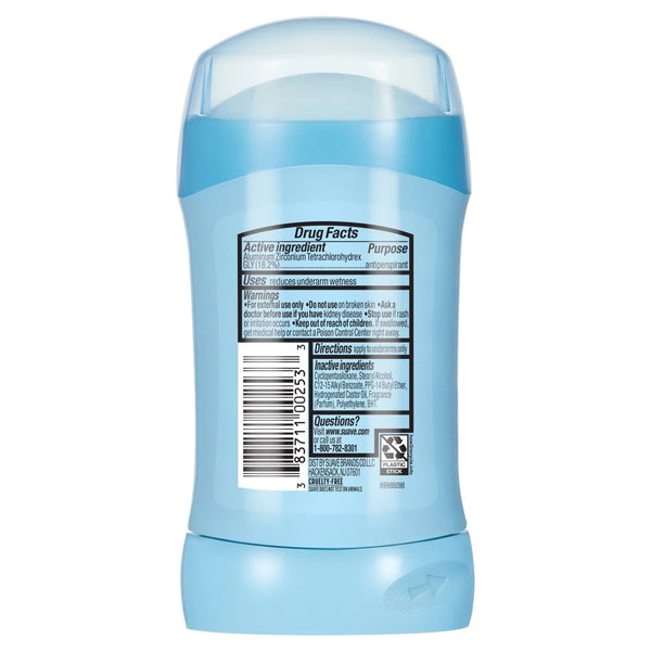 Antiperspirant Deodorant For Women, 48hr Protection, Powder - 2 packs - 1.2 oz per pack - plus 3 My Outlet Mall Resealable Storage Pouches