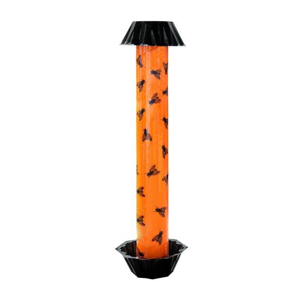 Fly Stick Traps for Catching Flies and Other Flying Insects - 2 packs - plus 3 My Outlet Mall Resealable Storage Pouches