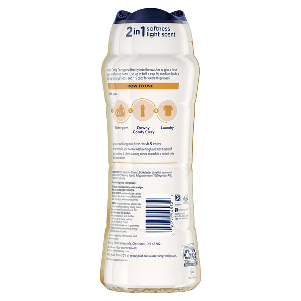 In-Wash Scent Booster Laundry Beads, Toasted Vanilla Scent- 1 pack - 22.5 oz per pack - plus 3 My Outlet Mall Resealable Storage Pouches