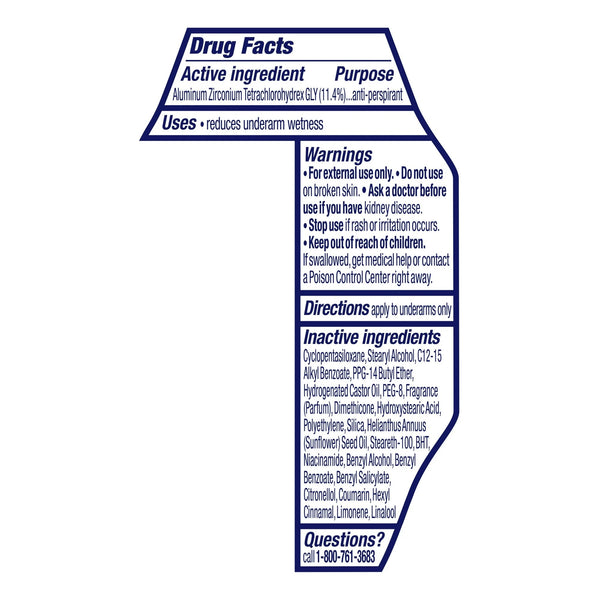 Even Tone Antiperspirant Deodorant Stick Shea Butter & Vanilla - 1 pack - 2.6 oz per pack - plus 3 My Outlet Mall Resealable Storage Pouches